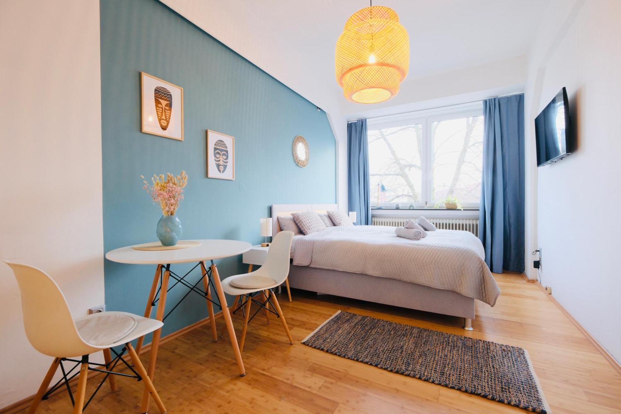 Modernes Studio-apartment Zentral Gelegen Apartment